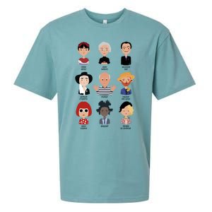 9 Of The Greatest Painters Of All Time Sueded Cloud Jersey T-Shirt