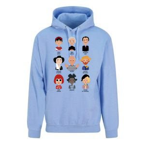 9 Of The Greatest Painters Of All Time Unisex Surf Hoodie