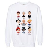 9 Of The Greatest Painters Of All Time Garment-Dyed Sweatshirt