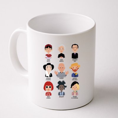 9 Of The Greatest Painters Of All Time Coffee Mug