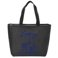99 Problems And A Sweet Little Treat Would Solve Most Of Them Zip Tote Bag