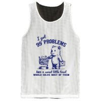 99 Problems And A Sweet Little Treat Would Solve Most Of Them Mesh Reversible Basketball Jersey Tank
