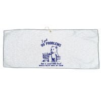 99 Problems And A Sweet Little Treat Would Solve Most Of Them Large Microfiber Waffle Golf Towel