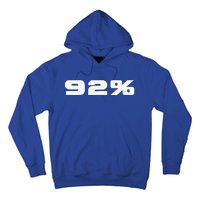 92 Percent Black Women Voting Power Hoodie