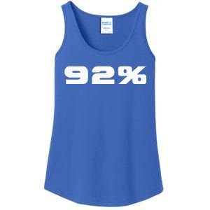 92 Percent Black Women Voting Power Ladies Essential Tank