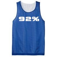 92 Percent Black Women Voting Power Mesh Reversible Basketball Jersey Tank