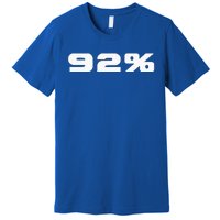 92 Percent Black Women Voting Power Premium T-Shirt