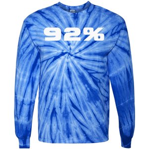 92 Percent Black Women Voting Power Tie-Dye Long Sleeve Shirt