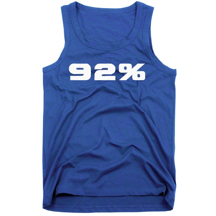 92 Percent Black Women Voting Power Tank Top