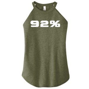 92 Percent Black Women Voting Power Women's Perfect Tri Rocker Tank