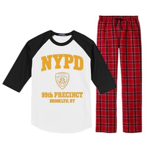 99th Precinct Brooklyn, NY Raglan Sleeve Pajama Set