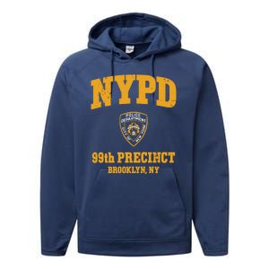 99th Precinct Brooklyn, NY Performance Fleece Hoodie