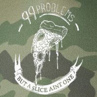 99 Problems But A Slice Ain't One Legacy Tie Dye Trucker Hat