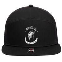 99 Problems But A Slice Ain't One 7 Panel Mesh Trucker Snapback Hat