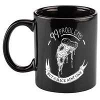 99 Problems But A Slice Ain't One 11oz C Handle Ceramic Mug