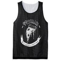 99 Problems But A Slice Ain't One Mesh Reversible Basketball Jersey Tank