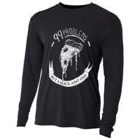 99 Problems But A Slice Ain't One Cooling Performance Long Sleeve Crew