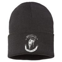 99 Problems But A Slice Ain't One Sustainable Knit Beanie