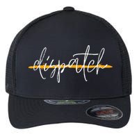 911 Police Dispatcher Thin Gold Line Sheriff Dispatch Life Flexfit Unipanel Trucker Cap