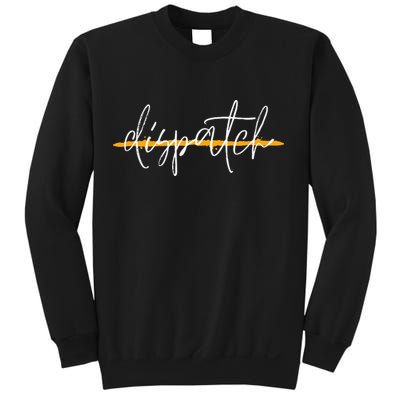 911 Police Dispatcher Thin Gold Line Sheriff Dispatch Life Sweatshirt