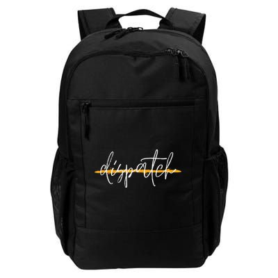 911 Police Dispatcher Thin Gold Line Sheriff Dispatch Life Backpack