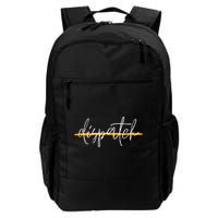 911 Police Dispatcher Thin Gold Line Sheriff Dispatch Life Backpack