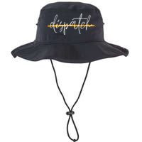 911 Police Dispatcher Thin Gold Line Sheriff Dispatch Life Bucket Hat