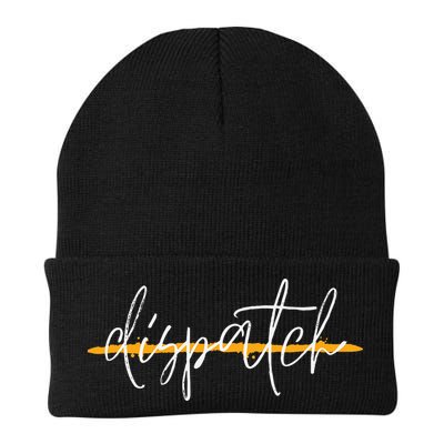 911 Police Dispatcher Thin Gold Line Sheriff Dispatch Life Beanie