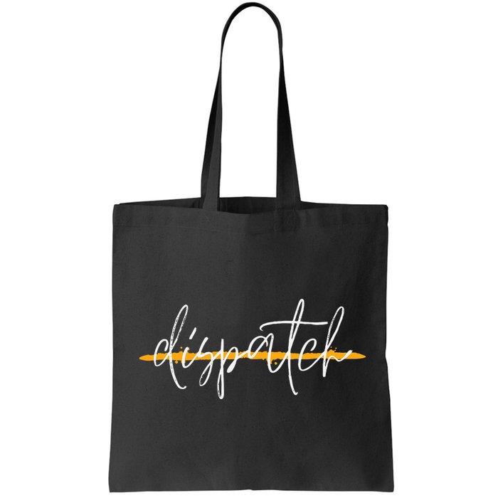 911 Police Dispatcher Thin Gold Line Sheriff Dispatch Life Bag