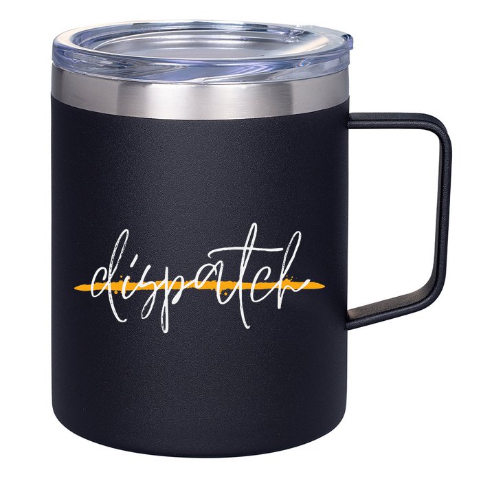 911 Police Dispatcher Thin Gold Line Sheriff Dispatch Life 12oz Stainless Steel Coffee Mug