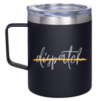 911 Police Dispatcher Thin Gold Line Sheriff Dispatch Life 12oz Stainless Steel Coffee Mug