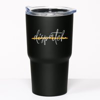 911 Police Dispatcher Thin Gold Line Sheriff Dispatch Life Tumbler