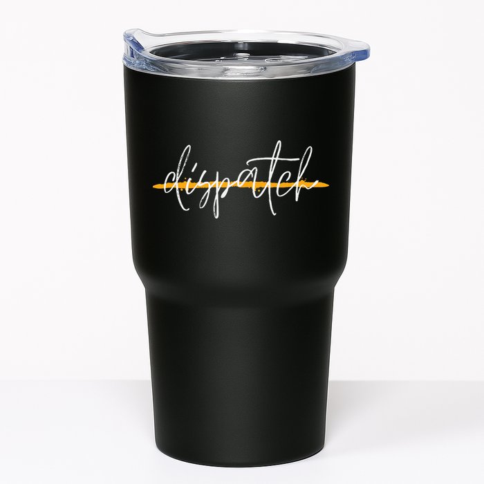 911 Police Dispatcher Thin Gold Line Sheriff Dispatch Life Tumbler