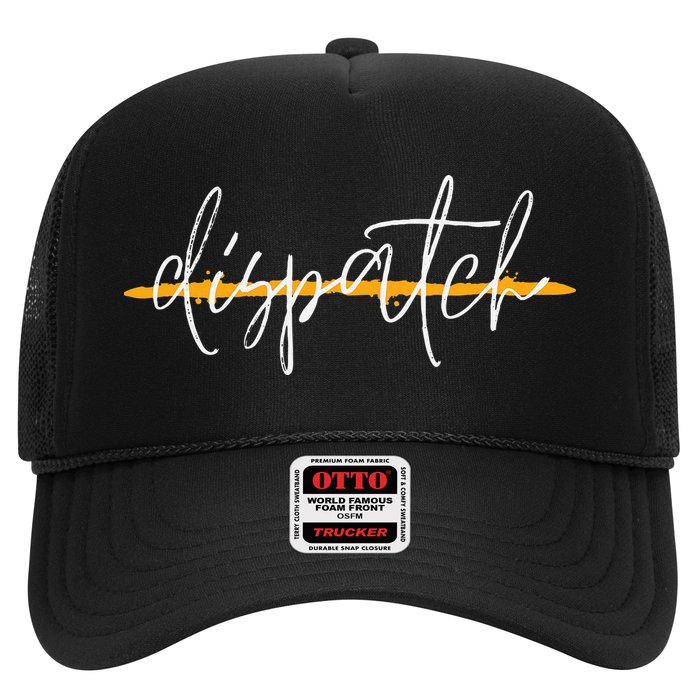 911 Police Dispatcher Thin Gold Line Sheriff Dispatch Life Hat