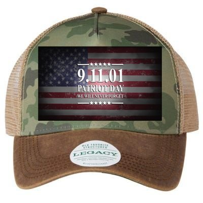 9.11.01 Patriot Day 20th Anniversary Legacy Tie Dye Trucker Hat