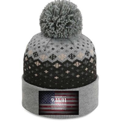 9.11.01 Patriot Day 20th Anniversary The Baniff Cuffed Pom Beanie