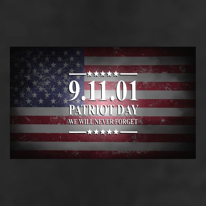 9.11.01 Patriot Day 20th Anniversary 7 Panel Mesh Trucker Snapback Hat