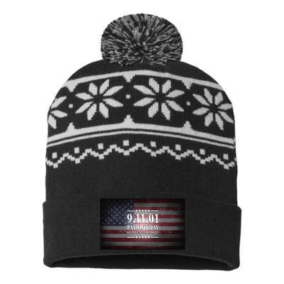 9.11.01 Patriot Day 20th Anniversary USA-Made Snowflake Beanie