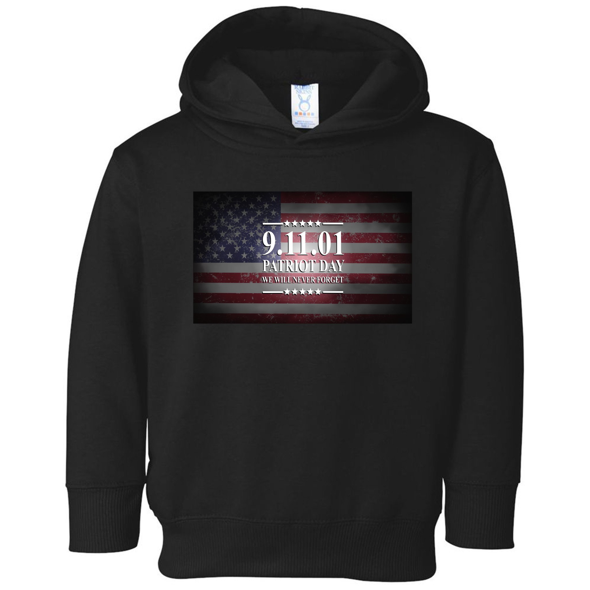 9.11.01 Patriot Day 20th Anniversary Toddler Hoodie