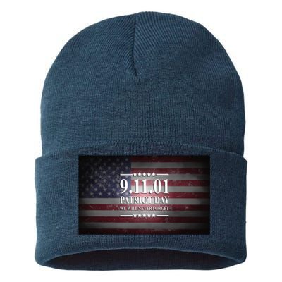 9.11.01 Patriot Day 20th Anniversary Sustainable Knit Beanie