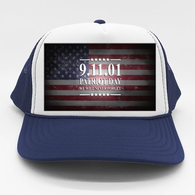 9.11.01 Patriot Day 20th Anniversary Trucker Hat