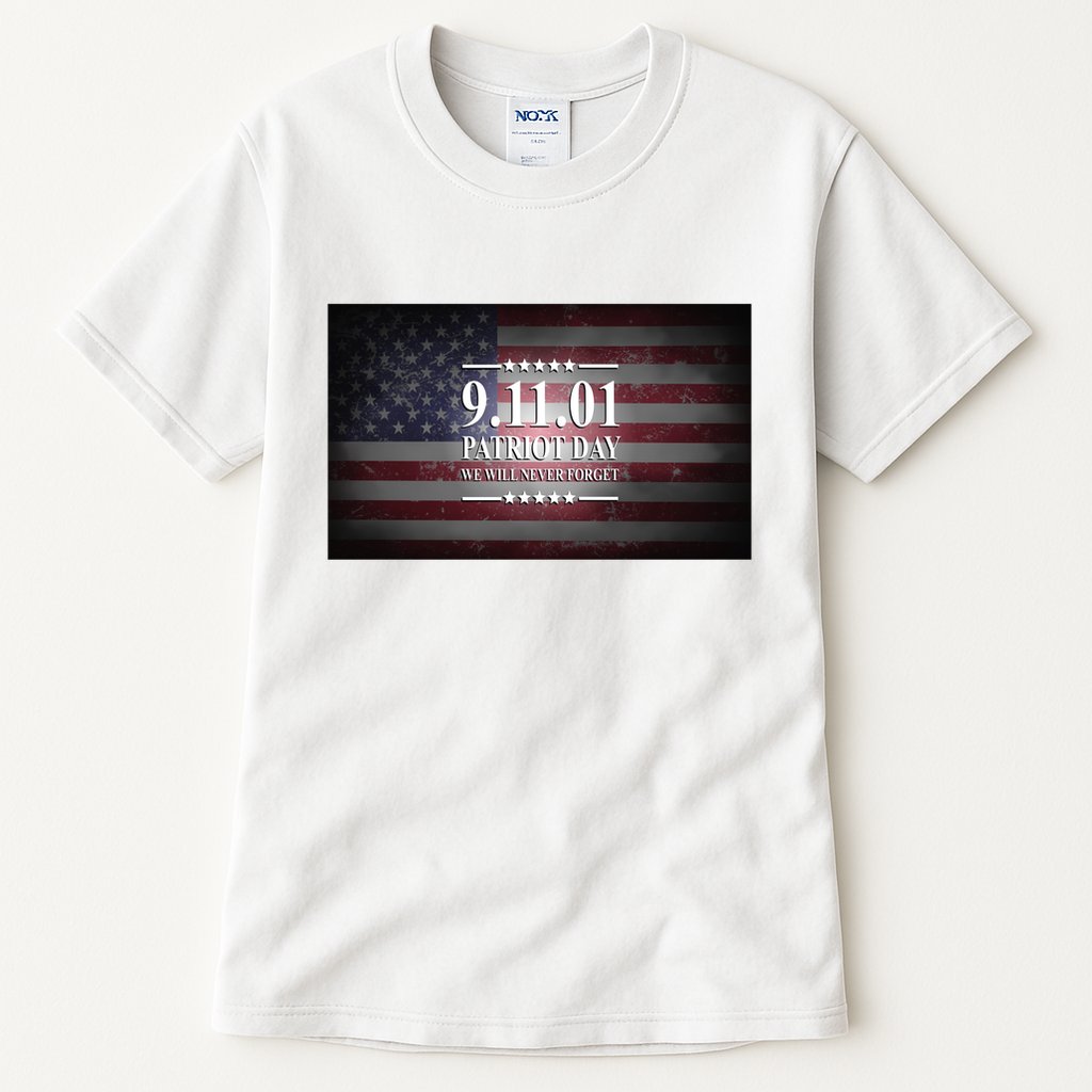 9.11.01 Patriot Day 20th Anniversary Tall T-Shirt