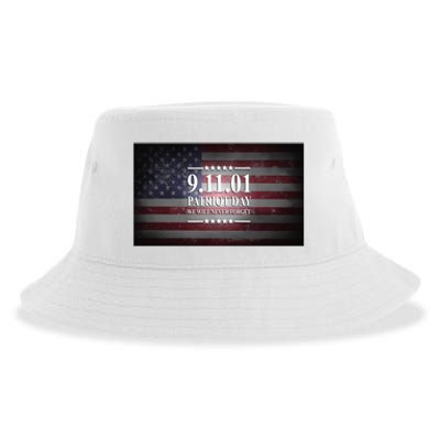 9.11.01 Patriot Day 20th Anniversary Sustainable Bucket Hat