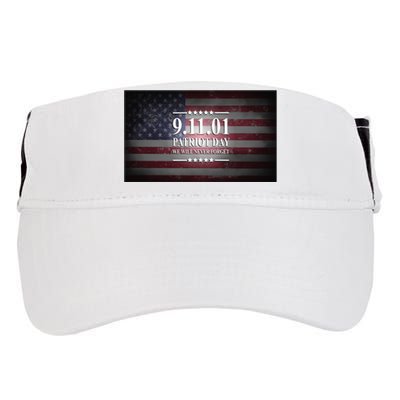 9.11.01 Patriot Day 20th Anniversary Adult Drive Performance Visor