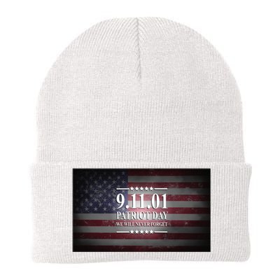 9.11.01 Patriot Day 20th Anniversary Knit Cap Winter Beanie