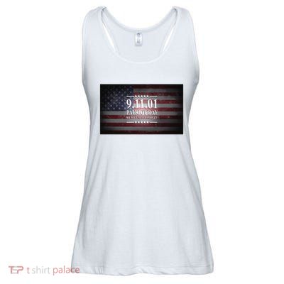 9.11.01 Patriot Day 20th Anniversary Ladies Essential Flowy Tank