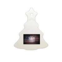 9.11.01 Patriot Day 20th Anniversary Ceramic Tree Ornament