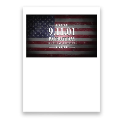 9.11.01 Patriot Day 20th Anniversary Poster