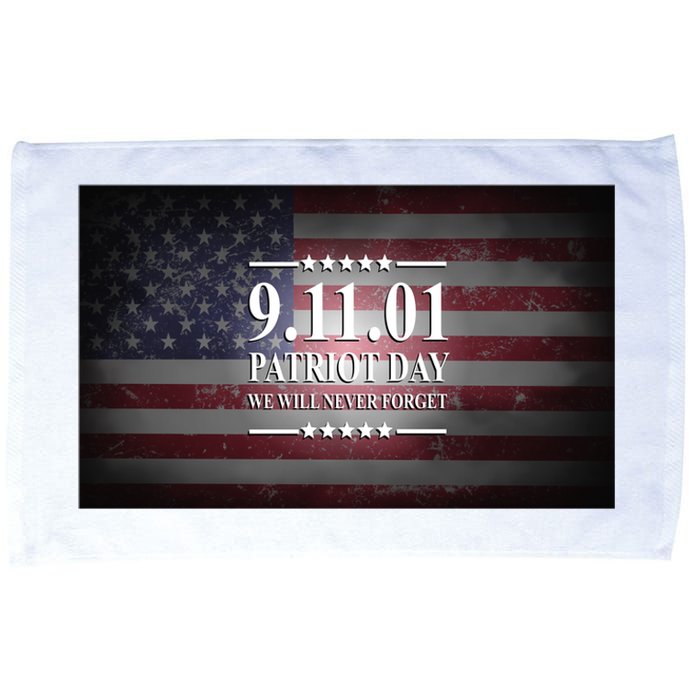 9.11.01 Patriot Day 20th Anniversary Microfiber Hand Towel