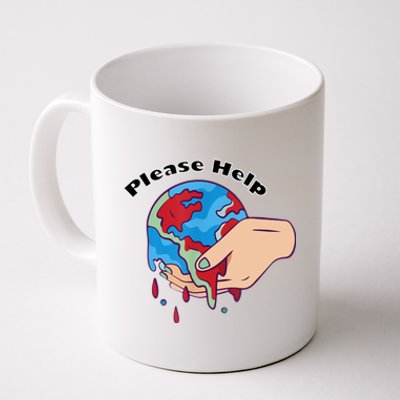 9krys Please Help Earth Planet Be Save Coffee Mug